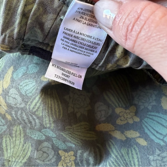 Toad&Co Boundless Pull-On Shorts - Men's Cactus Print Shorts XL - Picture 4 of 8